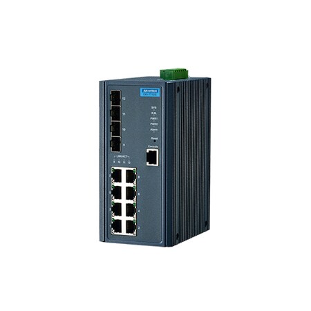 Advantech 8Fe + 4Sfp Port Managed Ethernet Switch EKI-7712E-4F-AE